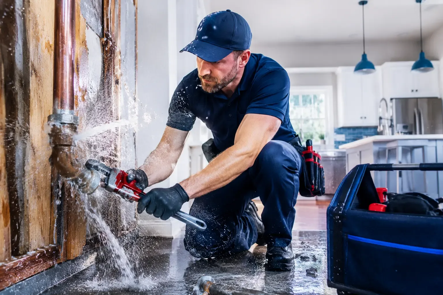 Local emergency pipe repair professionals in Bel Aire, KS